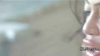 Milf got horny and had her way with his cock