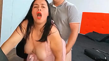 Hot sex with a horny stepmother who enjoys cheating on her cuckold husband