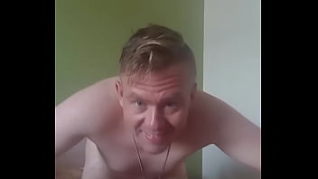 Slutty white boy on the floor