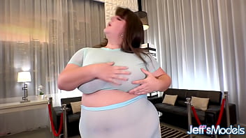 Chubby brunette babe leila lewis left to her own devices