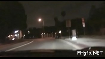 Dirty darling gets squeezed and teased