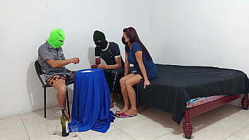 He fucks his friend's wife while he's there