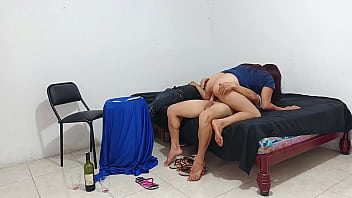 He fucks his friend's wife while he's there