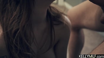 After her morning yoga routine megan steps into the shower to cool off except things only heat up from there