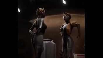 Chicas robóticas sexis