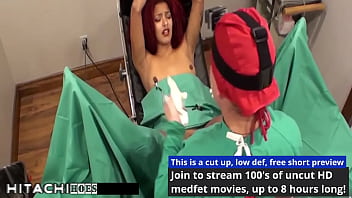 Pothead gets mandatory hitachi orgasms from doctor tampa daisy ducati