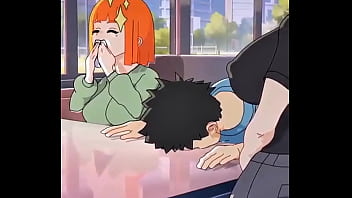 Sexo escondido no banheiro