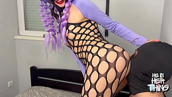 Fart worship & jerk off — mistress owns his face