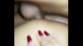 Hot latina gets cumshot in hotel bathroom