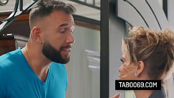 Horny milf revealing sexy lingerie proceeds to fuck partner's brains out