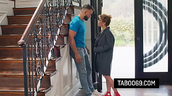 Horny milf revealing sexy lingerie proceeds to fuck partner's brains out