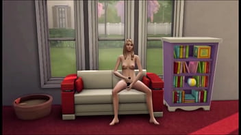 Beautiful blonde gets lonely and tries to impress her way into a club using her sexual nature