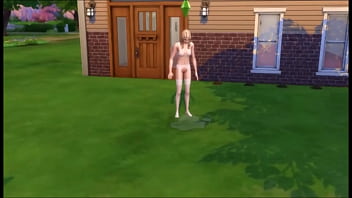 Beautiful blonde gets lonely and tries to impress her way into a club using her sexual nature