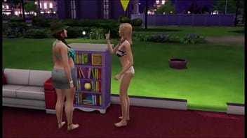 Beautiful blonde gets lonely and tries to impress her way into a club using her sexual nature