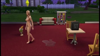 Beautiful blonde gets lonely and tries to impress her way into a club using her sexual nature