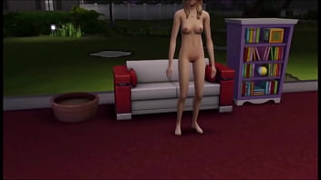 Beautiful blonde gets lonely and tries to impress her way into a club using her sexual nature