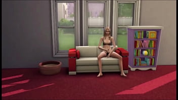 Beautiful blonde gets lonely and tries to impress her way into a club using her sexual nature