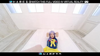 Sexy hot asian girl yume hoshino with her new lover in vr
