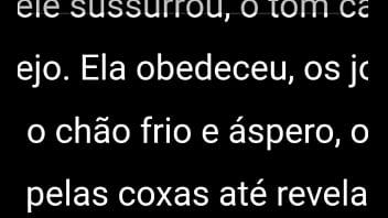 Pagou a dívida com o cuzinho