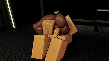 Ebony petite roblox gamer girl pussy gets filled