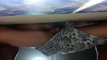 Cute teen herself doesn't believe the first biggest extreme squirt she tried