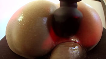 Playing with a sex toy and my japanese stepsister