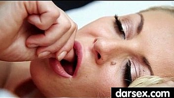 Big tits babe passionately fucked 18