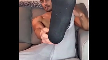 Alex Jones Taking Off Socks And Showing His Feet thumbnail