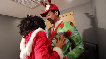 Big booty ebony christmas eve temptation