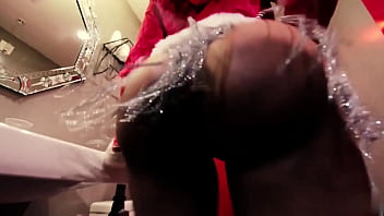 Big booty ebony christmas eve temptation