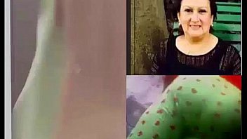 Espiando a mi tia madura con cámara oculta