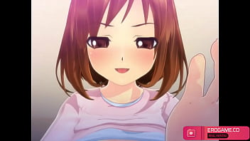 Cute japanese teen serving her manager and fans to get support