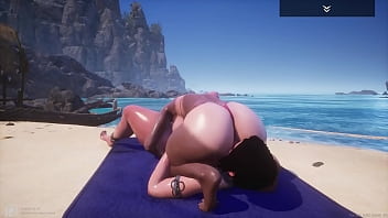 Two big tit lesbian milfs fuck each other