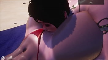 Two big tit lesbian milfs fuck each other