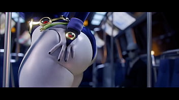 Milf mom got possessed by alien in train