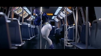 Milf mom got possessed by alien in train Milf mom got possessed by alien in train
