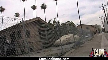 Hot ebony services white men group 5