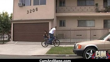 Hot ebony services white men group 5