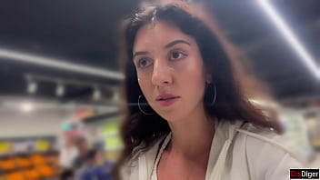 Wife gets passionately fucked and gets cum on face for public cumwalk