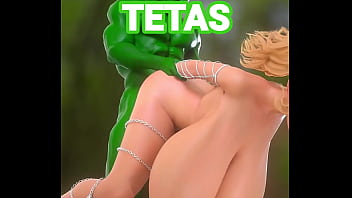 Massive tits lady elf