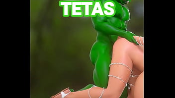 Massive tits lady elf