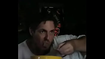 Yummy food watching videos