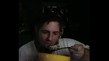 Yummy food watching videos