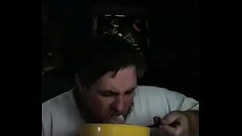 Yummy food watching videos