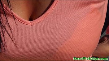 Shy Euro Pickup Babe Flashes Her Panties thumbnail