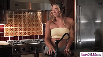 River lynn lives with her nudist stepmoms alison rey and siri dahl one time they get together and have a family threesome licking each others pussy