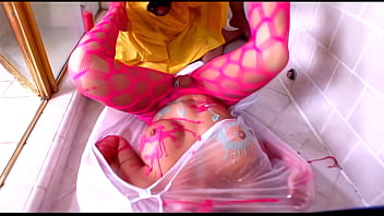 Brooke haven has kinky latex and fishnet sex