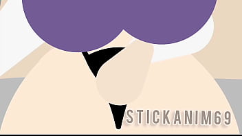 Animation chica tetona se masturba cuando casa esta sola