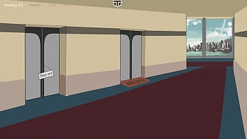 Tricking new blonde girl to give you a blowjob 18titans episode 3