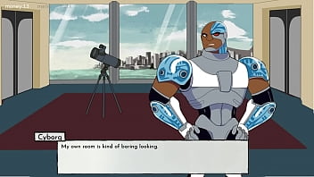 Tricking new blonde girl to give you a blowjob 18titans episode 3